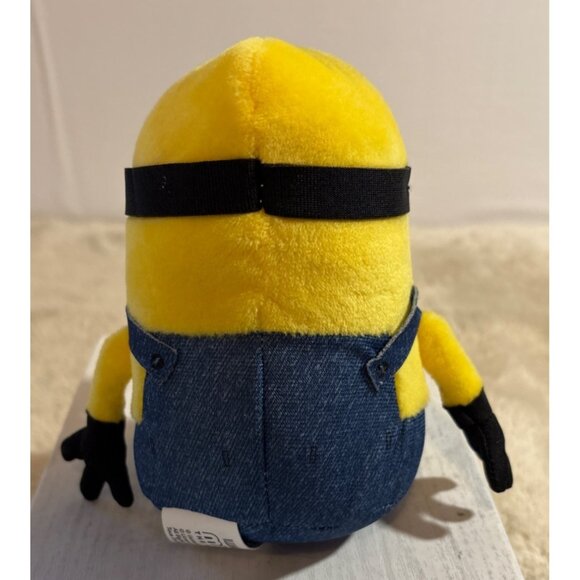Minions The Rise Of Gru Stuart Plush Toy 5" Illumination One Eye & Denim Outfit - Picture 8 of 8